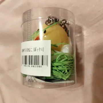 원조 식품 샘플 가게 삶은 달걀 병아리 키링