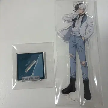 WINDBREAKER 사쿠라 하루카 쿨 데님 아크릴 스탠드 팝업