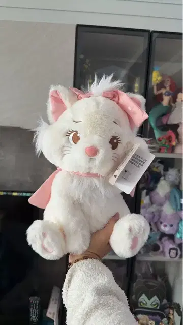 상하이 디즈니 스토어 정품 마리 봉제 인형 55주년