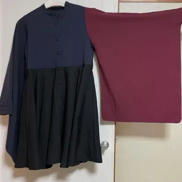 기모노풍 원피스 여성용 벨트 없음