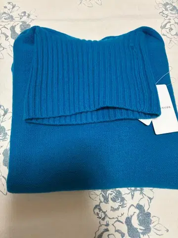 FRAMeWORK AQUA 터틀 풀오버 색스 블루 새상품