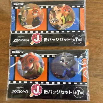 주토피아 Happy 복권 J상 닉 주디 2종 세트