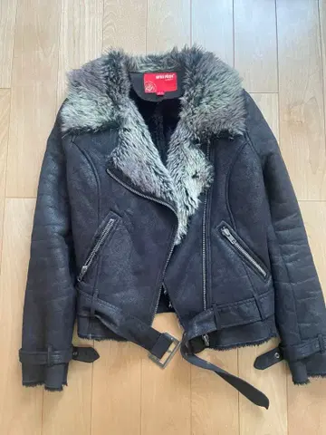 y2k 퍼 무스탕 코트 라이더 자켓 archive