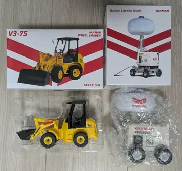 얀마 벌룬 투광기 휠 로더 미니카