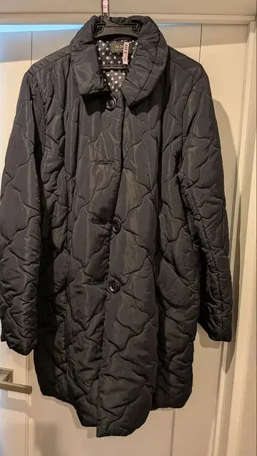 네이비 퀼팅 자켓