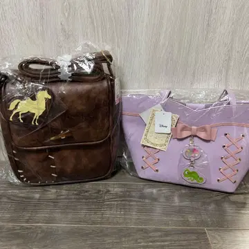 디즈니 유진 라푼젤 백 2세트