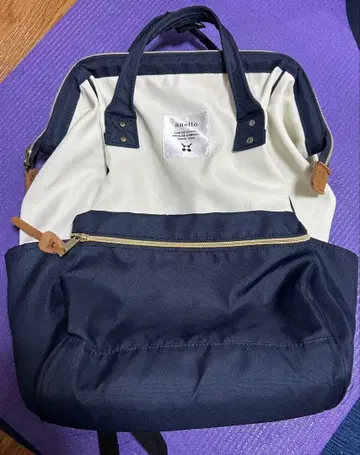 anello 백팩 화이트/네이비