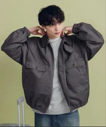 포켓 탄력 자켓