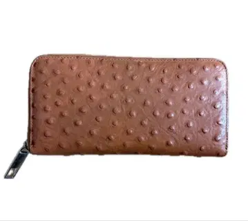 TERMINUS 텔미너스 풀포인트 장지갑 브라운 라운드 지퍼