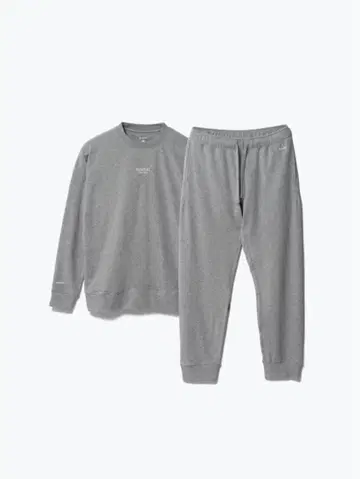 TENTIAL BAKUNE 그레이 파자마 상하의 세트 L 미개봉 새상품