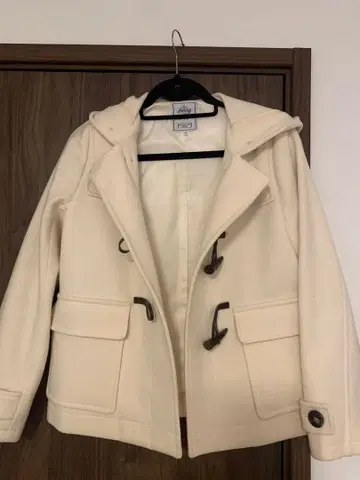 여성용 코트 피코트 울