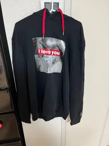 Armani Exchange I love you 후드티