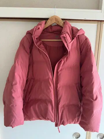 UNIQLO 다운 자켓 핑크