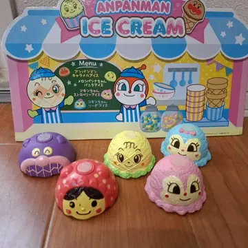호빵맨 아이스크림형 캐릭터 세트