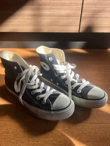 Converse All Star 블랙 하이컷 22.5cm