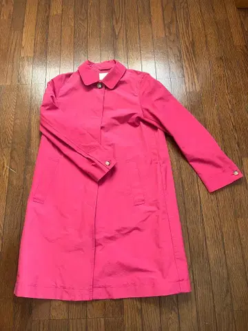 BEAUTY&YOUTH 핑크 트렌치코트