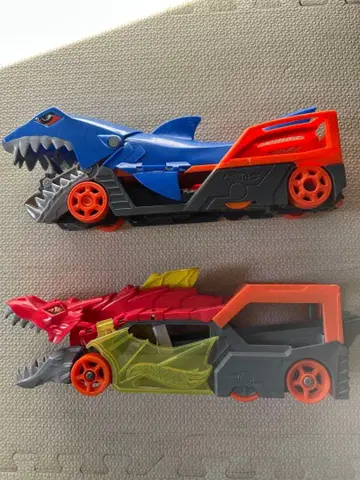 Hot Wheels 샤크 드래곤 미니카 세트