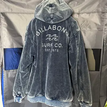 1회 착용 Billabong 아쉬 블루 보아 후드티!