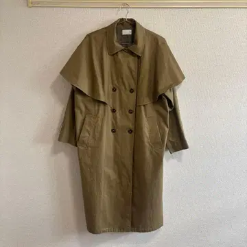 KBF 트렌치코트 케이프 트렌치코트