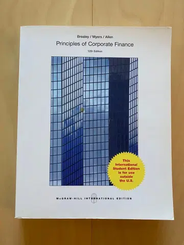 기업 재무 원론 12판