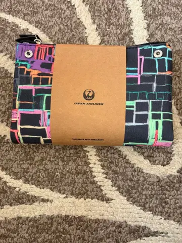 JAL 퍼스트 클래스 어메니티 파우치