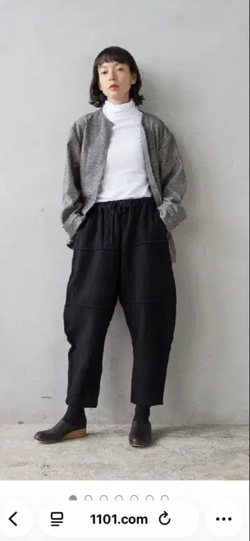 mittan 울 담요 팬츠