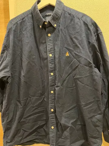 GAP 버튼다운 셔츠 곰 자수