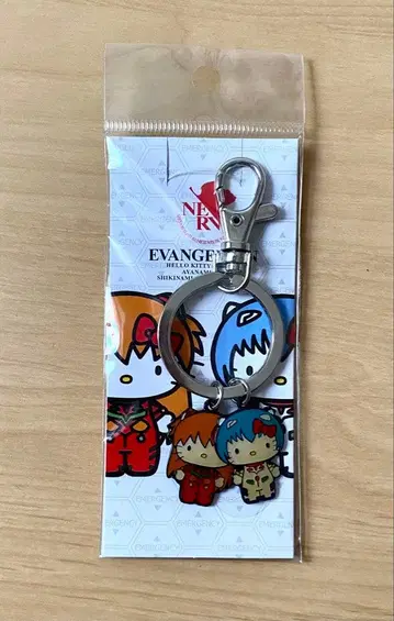 [ 레어 ] 에반게리온 헬로키티 콜라보 키링 미개봉