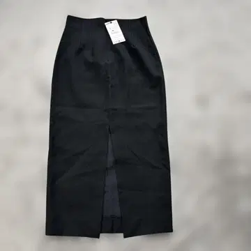 ZARA 블랙 슬릿 타이 트 스커트 S