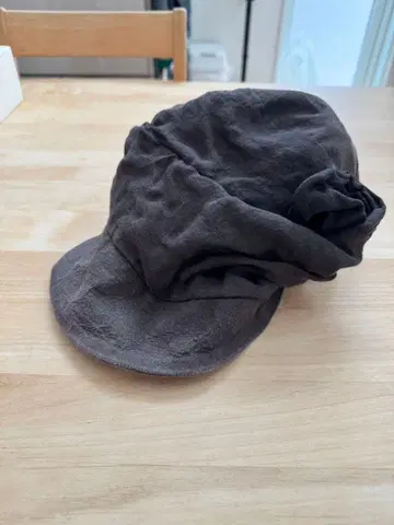 CA4LA Freedom journey 차콜 그레이 린넨 헌팅 캡