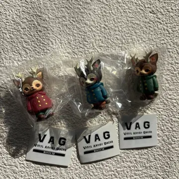 VAG 히나타카호리 모리스 빨강, 파랑, 초록 세 체 세트