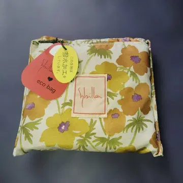 시빌라 에코백 꽃무늬 발수 가공 빅사이즈 미사용 택 포함 새상품