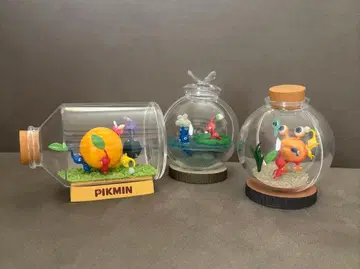 피크민 테라리움 컬렉션 옮기기 싸우기 물가에서 휴식