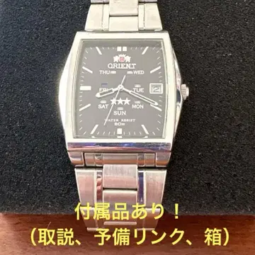 ORIENT 오리엔트 쓰리스타 스퀘어 (자동 감기) 손목시계