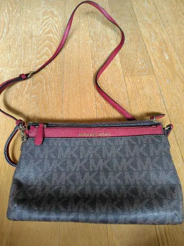 MICHAEL KORS 숄더백 브라운/보르도 계열