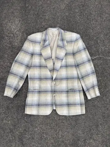 Bensalina 체크 무늬 테일러드 자켓