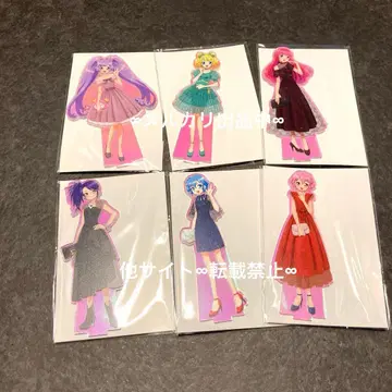 프리파라 콜라보 카페 and gallery 오로라 아크릴 스탠드 전종