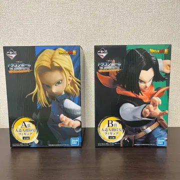 [ 드래곤볼 초/제일복권 ] 인조인간 17호, 18호 피규어