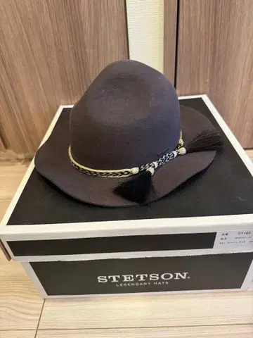 STETSON 마운틴 햇 (MOUNTAIN HAT) 차콜 그레이