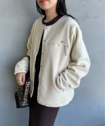 [KELTY/켈티] 별주 크루넥 플리스 가디건