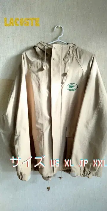 LACOSTE 후드 부착 마운틴 파카 JP XXL
