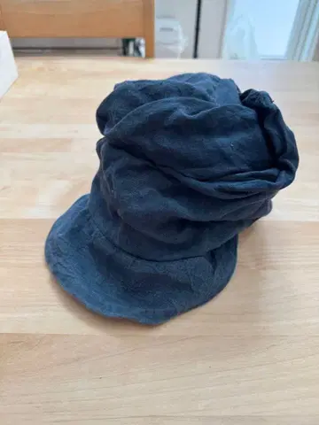 CA4LA Freedom journey 블루 린넨 헌팅 캡