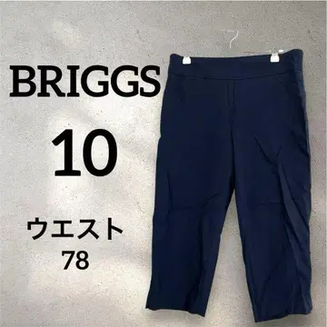 BRIGGS [ 10 ] 무지 심플 캐주얼 허리밴딩 팬츠 네이비