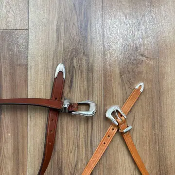 TORY 가죽 벨트 34인치 2개 세트