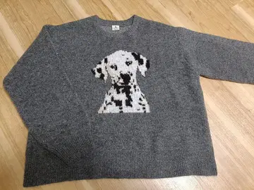 니코앤드 DOG 모듬 니트 풀오버 그레이 L 사이즈