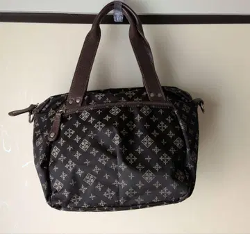 러셋 핸드백 다크 브라운