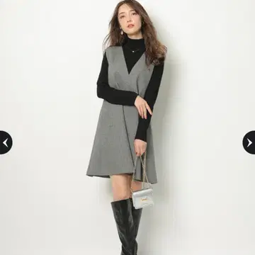 아푸와이저 리셰 백리본 미니 점프 스커트