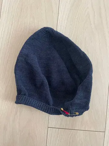 BLUE BLUE JAPAN 기마멘 니트 베레 다크 네이비