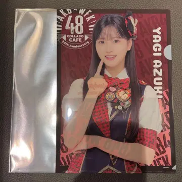 akb48 야기 아이츠키 클리어 파일 웬디즈 콜라보 카페