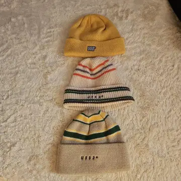 uss2 비니 니트 모자 세트 판매